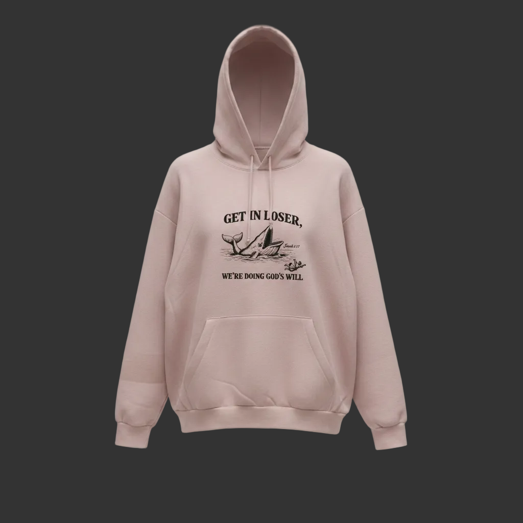 Get In Loser Women's Hoodie | Veteran-Owned | Plymouth, MI