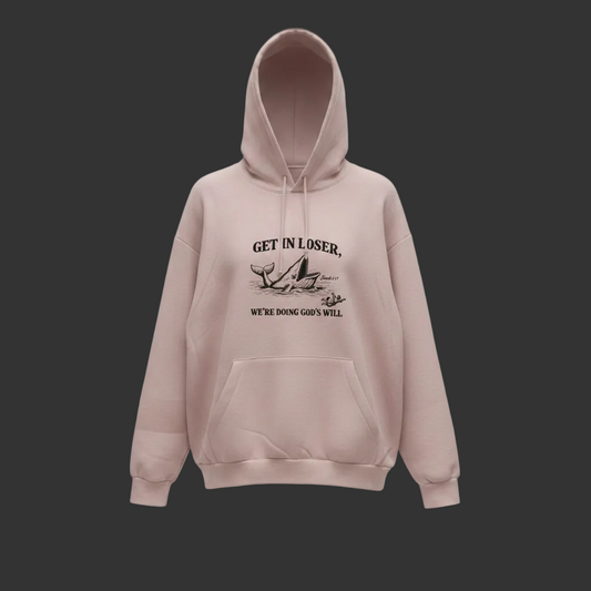 Get In Loser Women's Hoodie | Veteran-Owned | Plymouth, MI