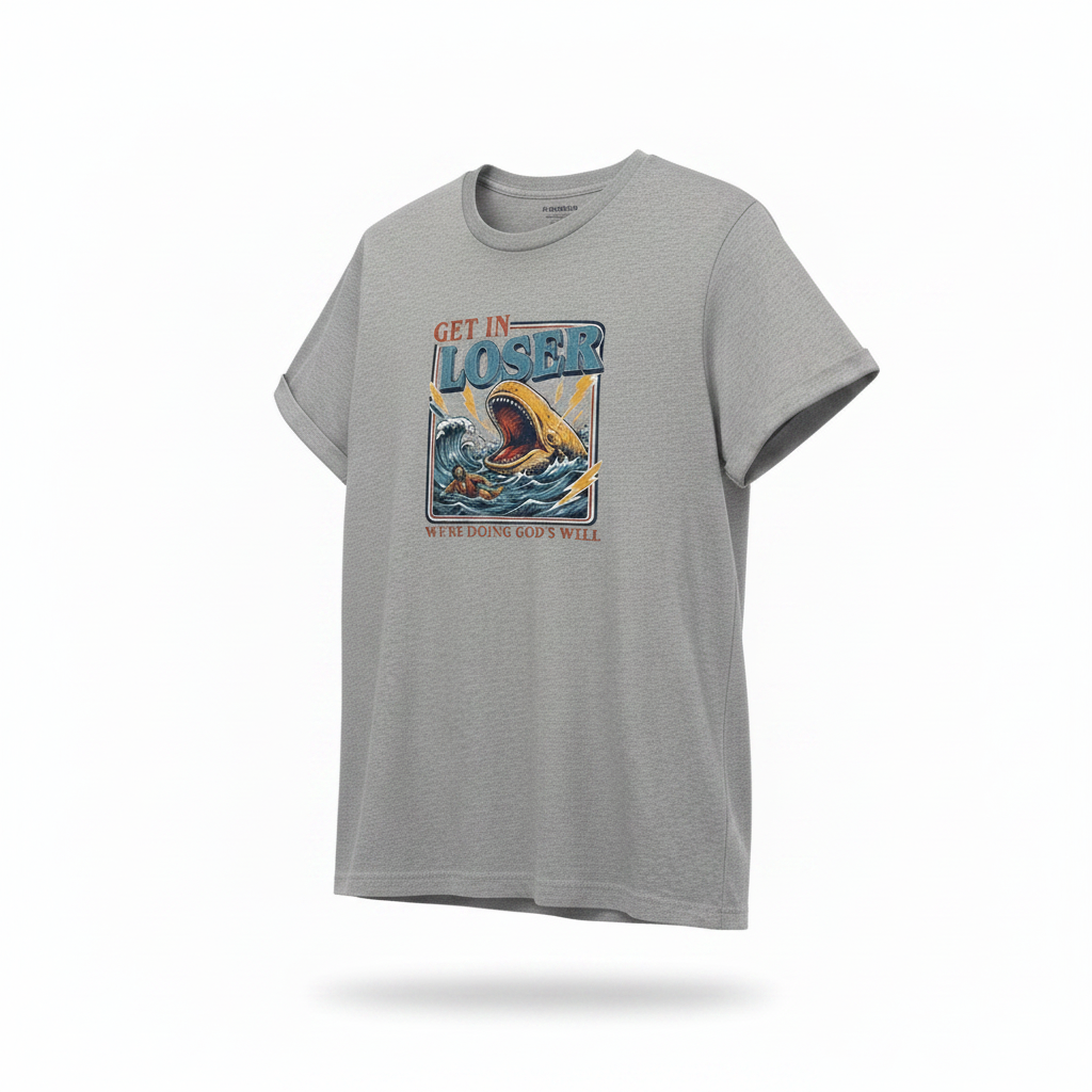 Get In Loser T-Shirt | Veteran-Owned | Plymouth, MI
