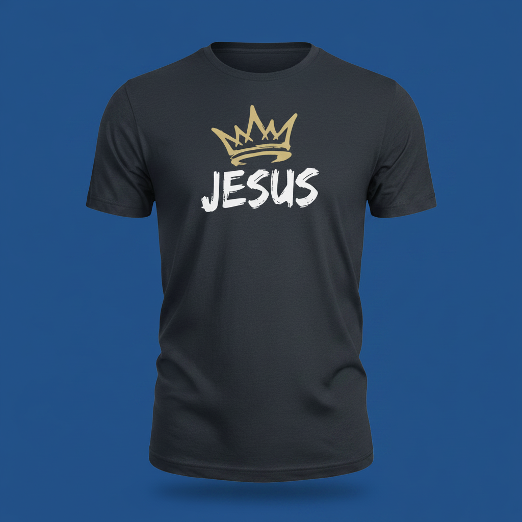 Jesus Crown T-Shirt | Veteran-Owned | Plymouth, MI