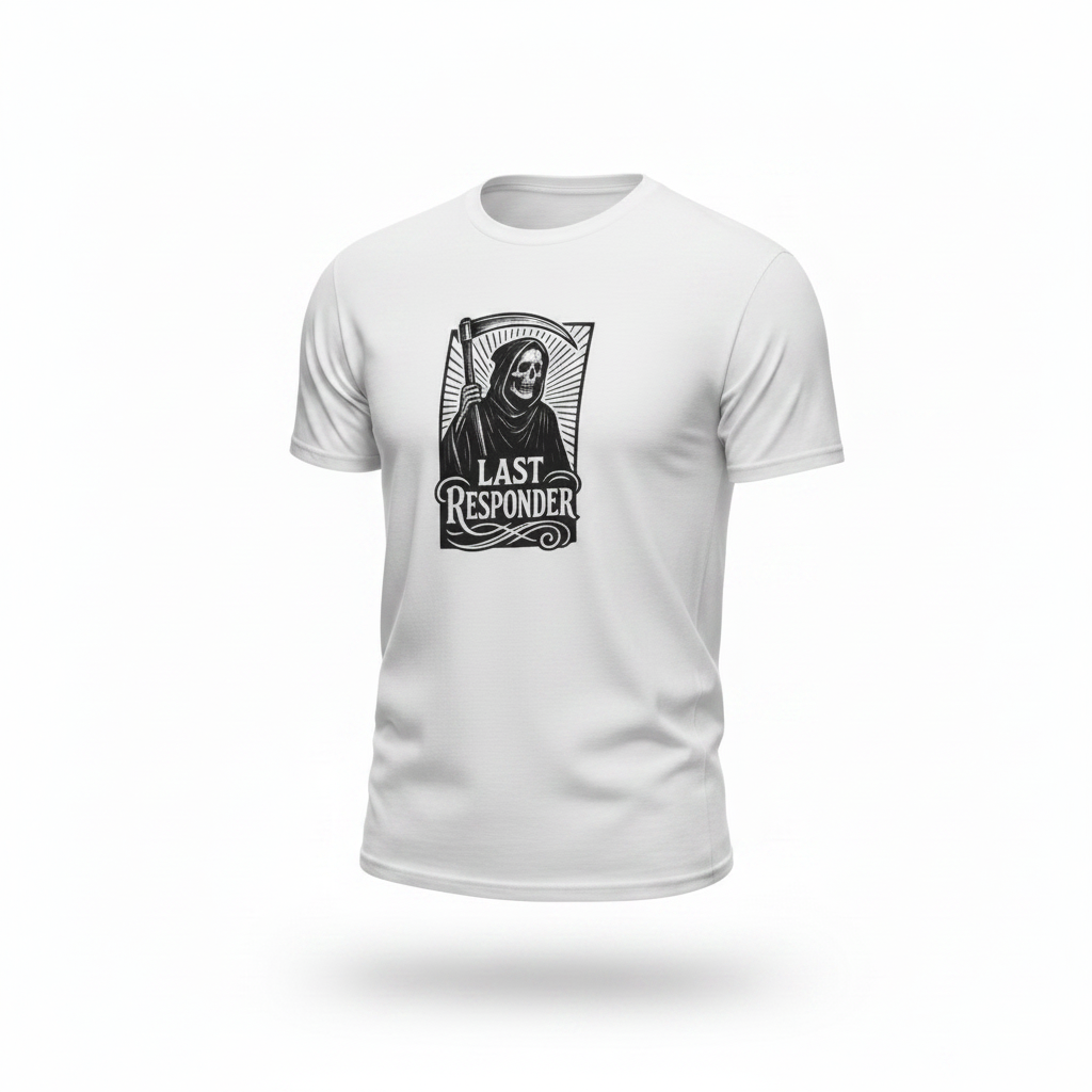 Last Responder T-Shirt | Veteran-Owned | Plymouth, MI