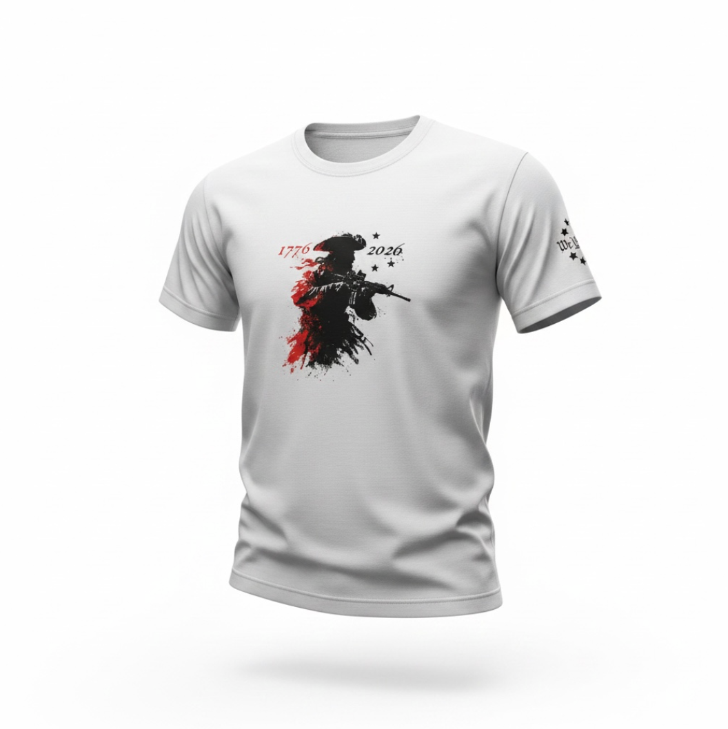 1776 to 2026 Soldier T-Shirt | Veteran-Owned | Plymouth, MI