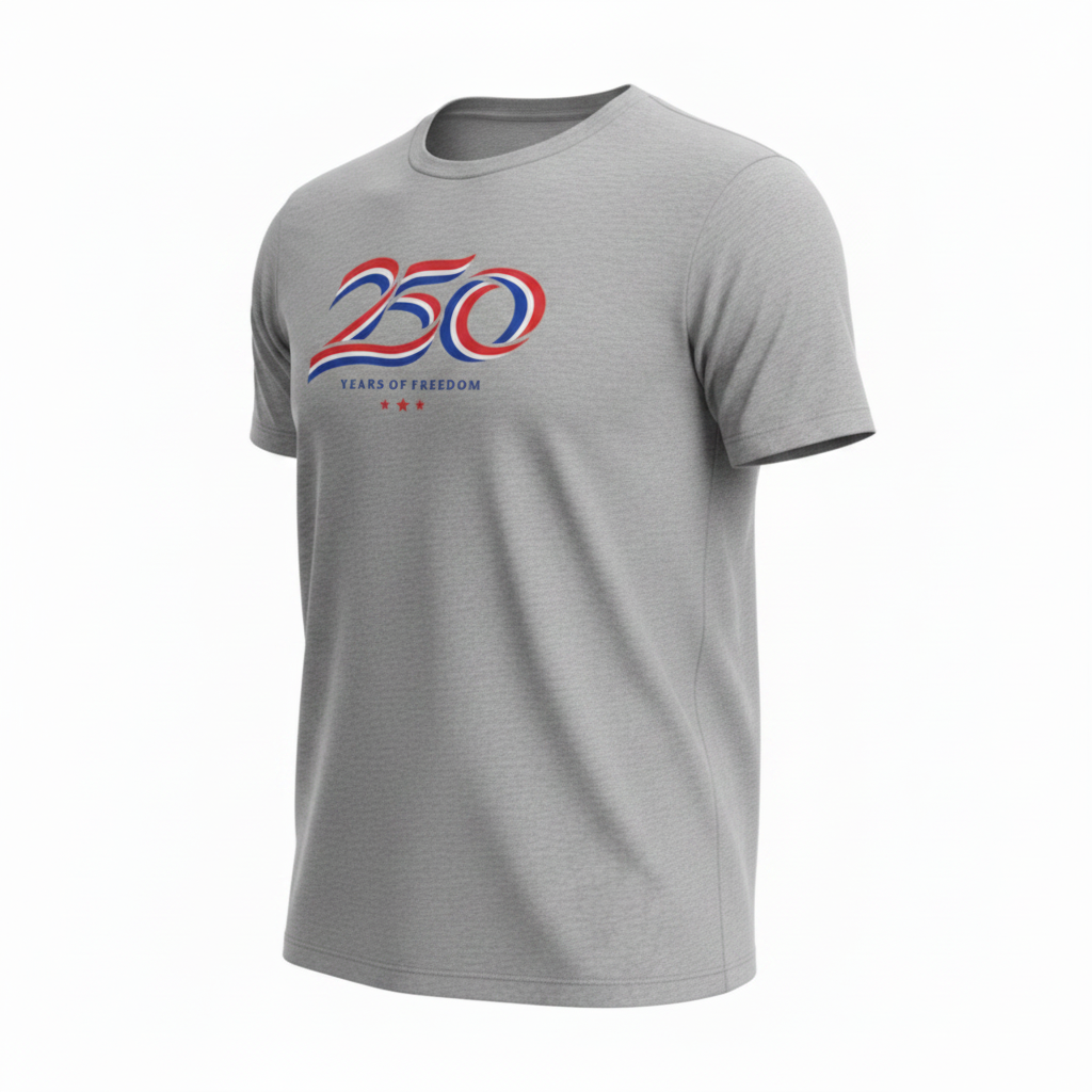 250 Years of Freedom T-Shirt | Veteran-Owned | Plymouth, MI