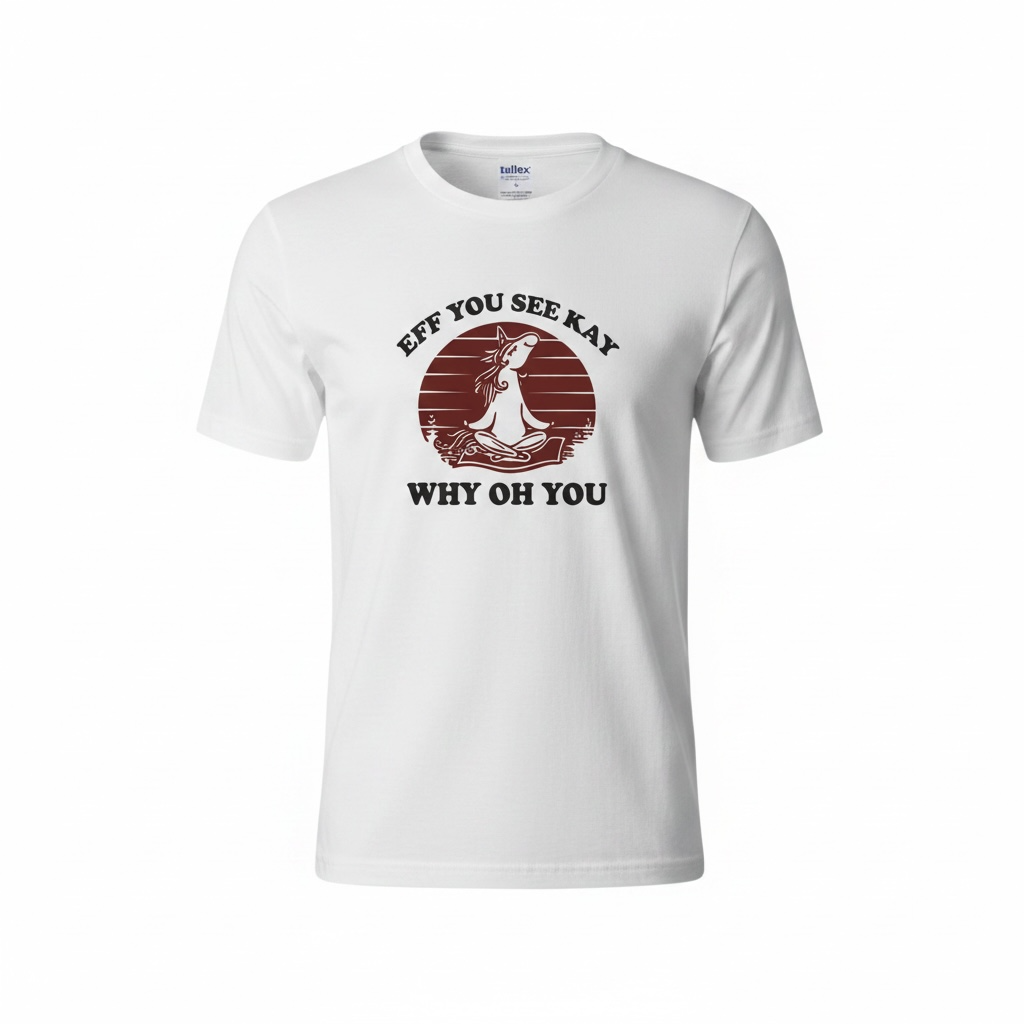 Eff You See Kay Why Oh You T-Shirt | Veteran-Owned | Plymouth, MI