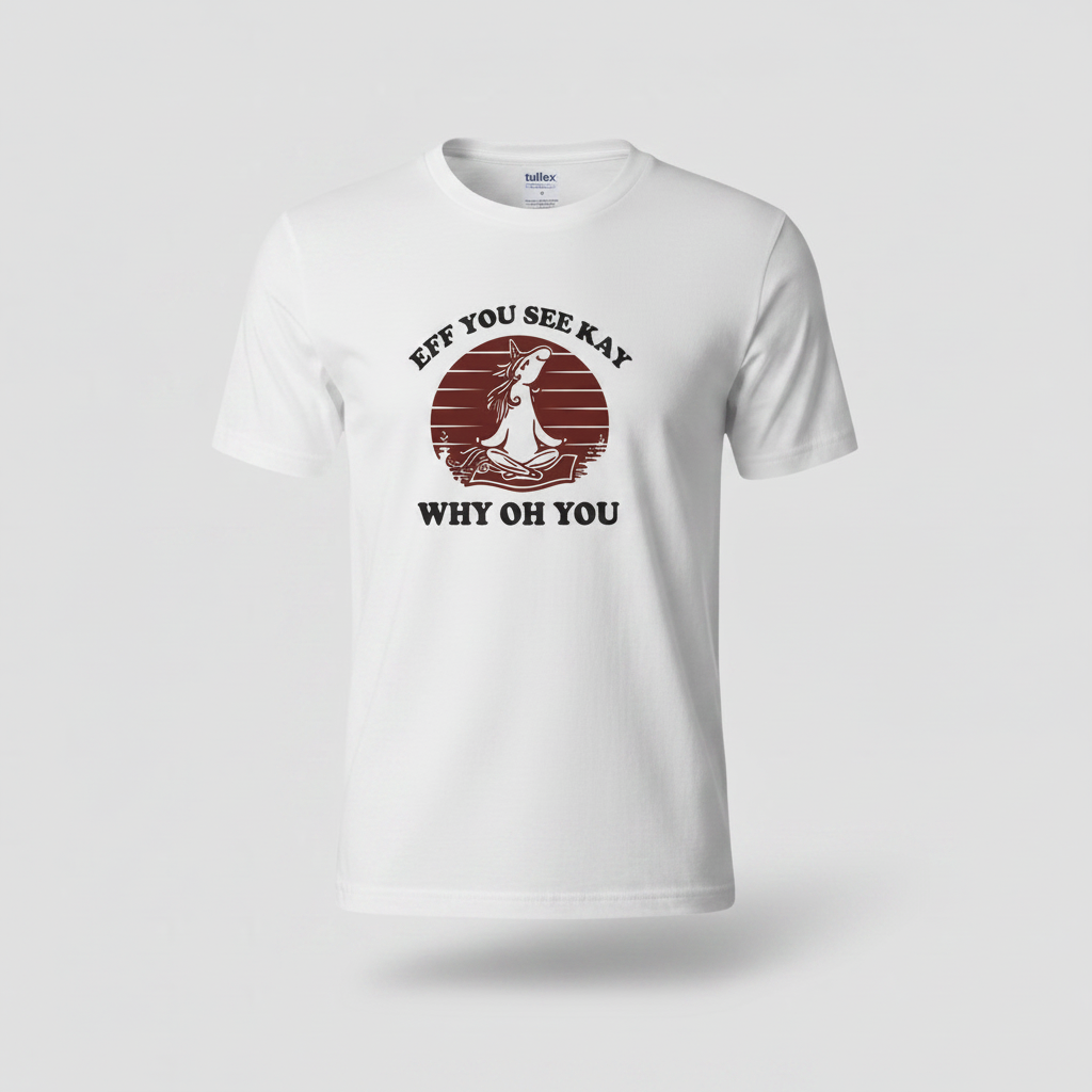Eff You See Kay Why Oh You T-Shirt | Veteran-Owned | Plymouth, MI