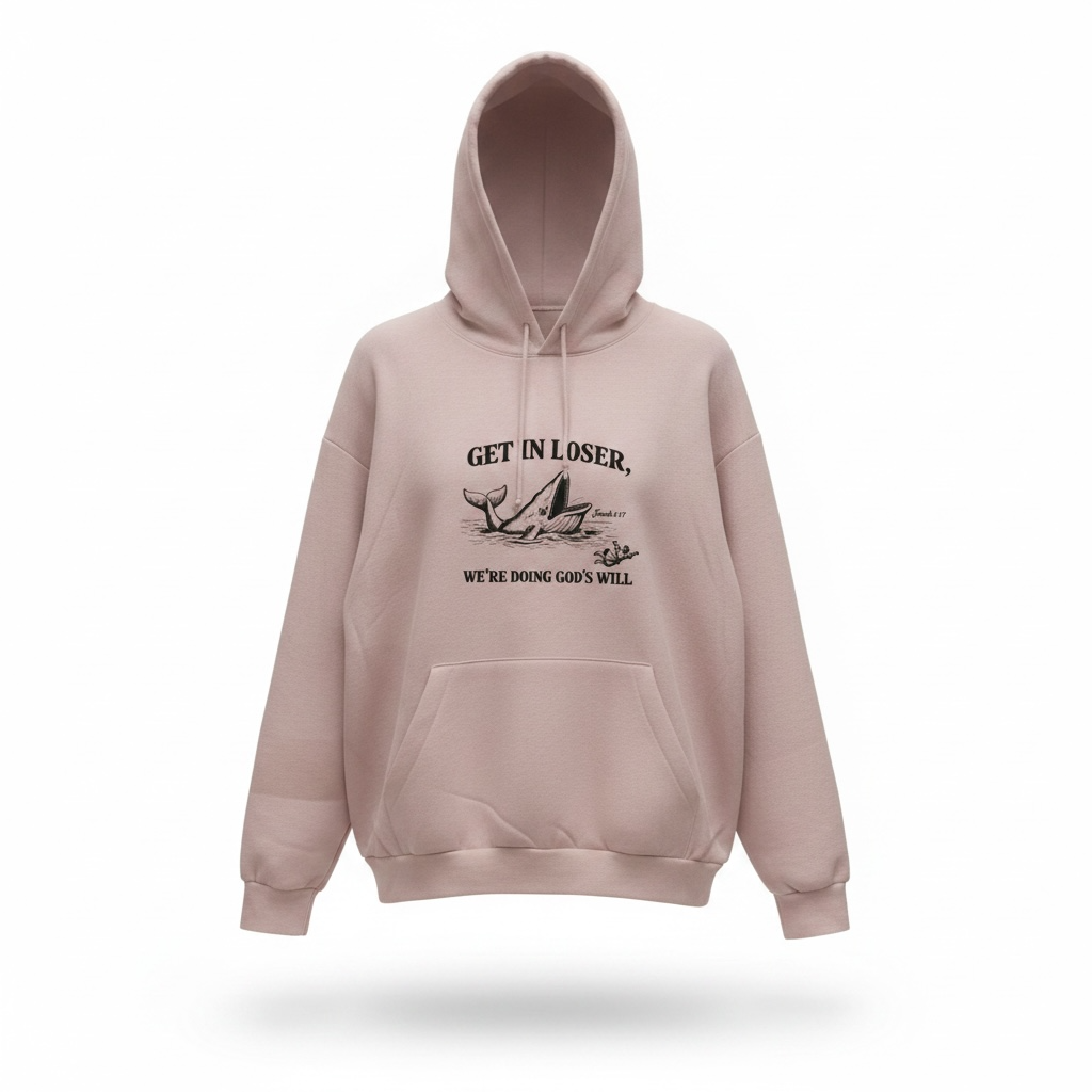 Get In Loser Women's Hoodie | Veteran-Owned | Plymouth, MI