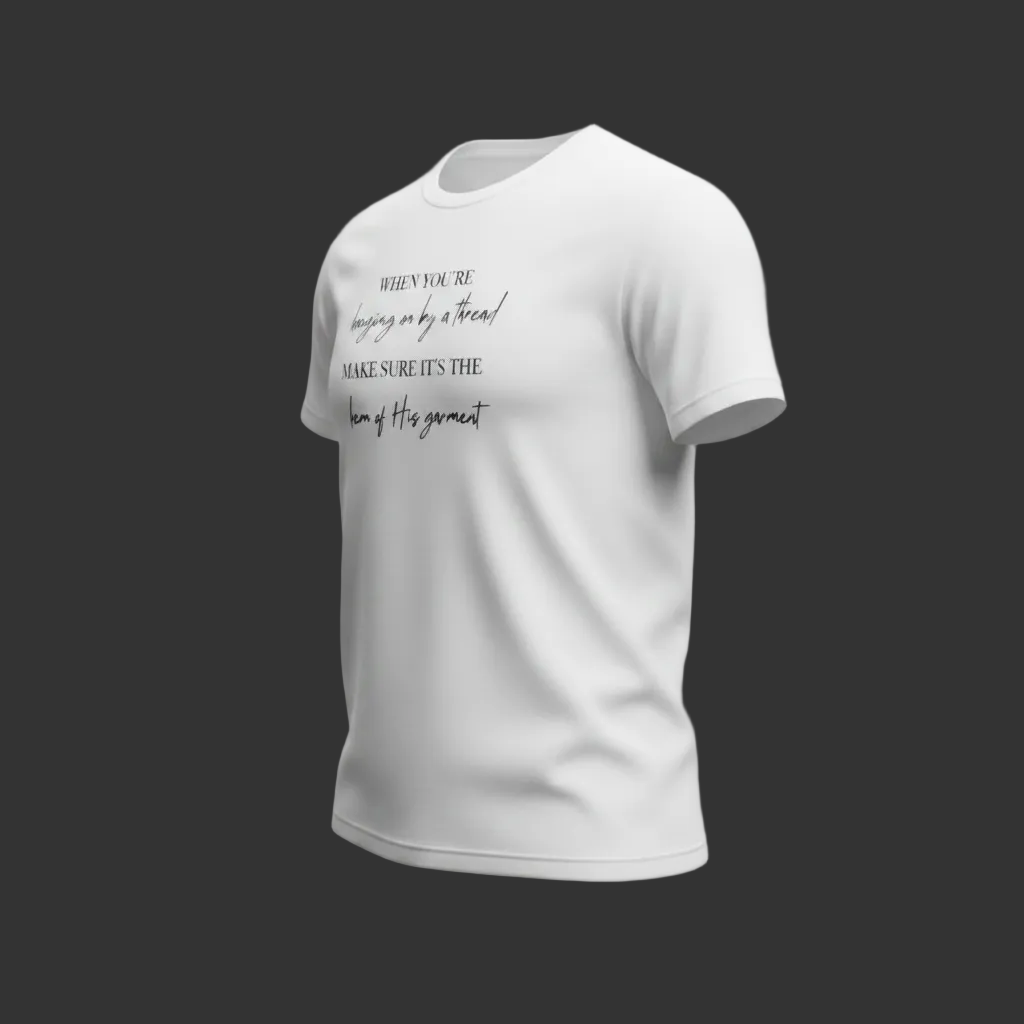 Hem of His Garment T-Shirt | Veteran-Owned | Plymouth, MI