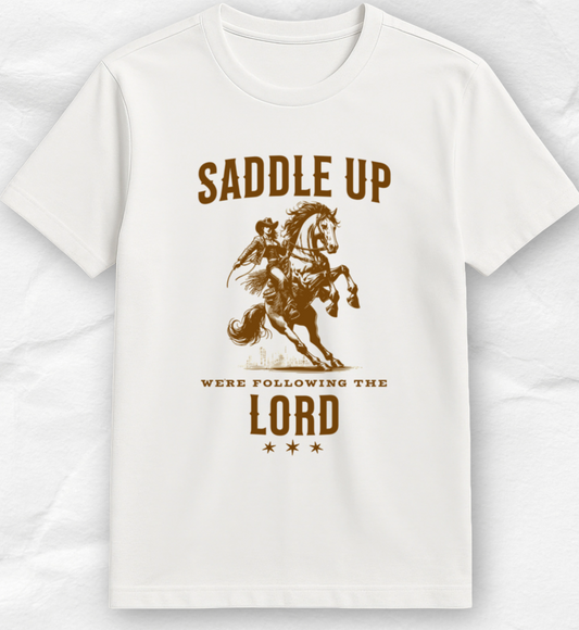 Noble Faith Apparel- Saddle Up Unisex Top