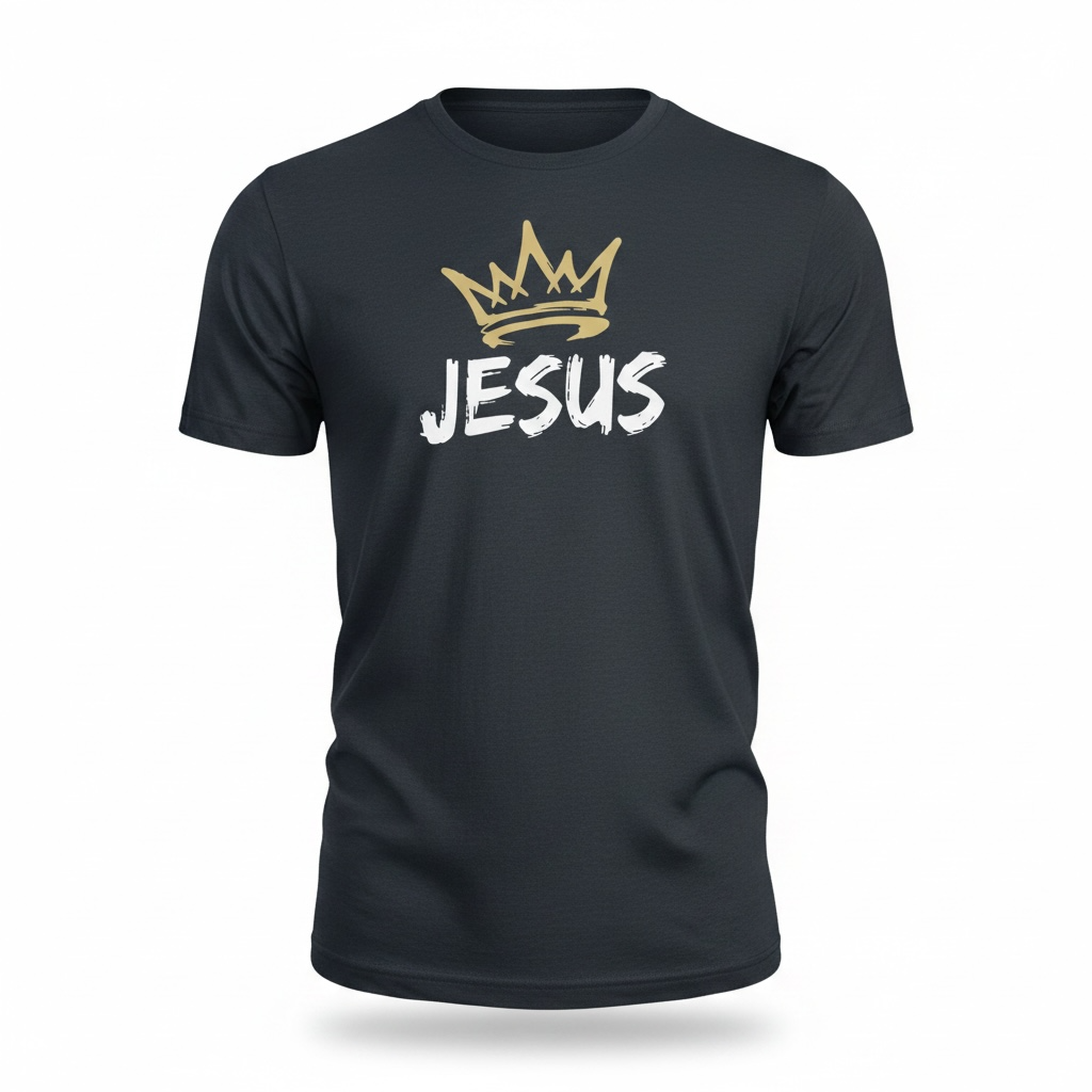 Jesus Crown T-Shirt | Veteran-Owned | Plymouth, MI