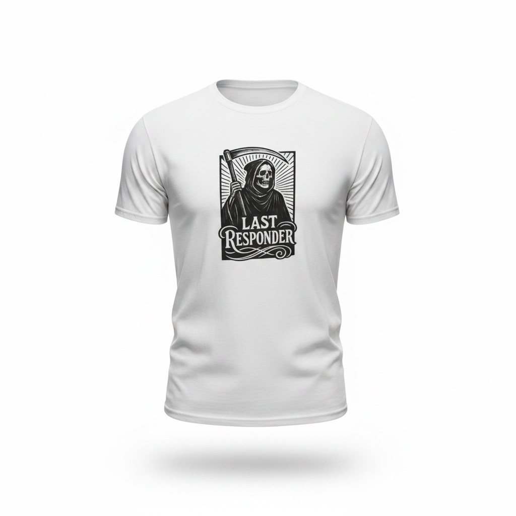 Last Responder T-Shirt | Veteran-Owned | Plymouth, MI