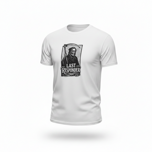 Last Responder T-Shirt | Veteran-Owned | Plymouth, MI