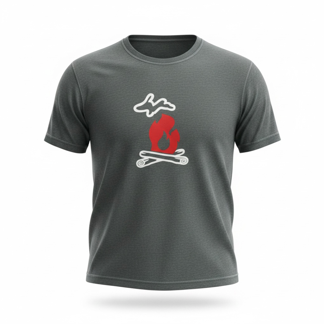 Michigan On Fire T-Shirt | Veteran-Owned | Plymouth, MI